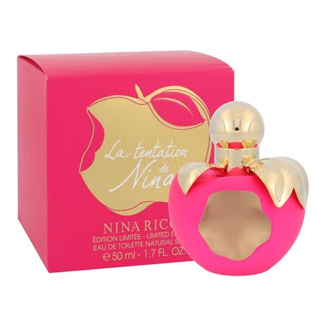 la tentation de nina feminino eau de toilette 50ml|LNina Ricci La Tentation Women's Eau de Toilette Spray, 1.7 .